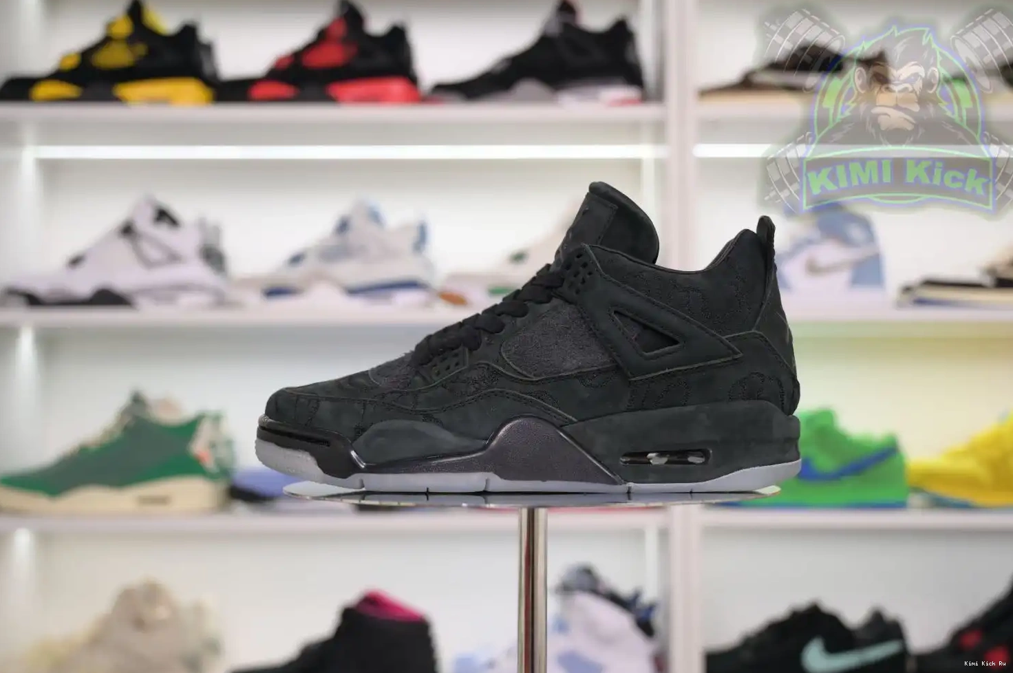 kaws Jordan Jordan black 4 Kimikick Air 0820